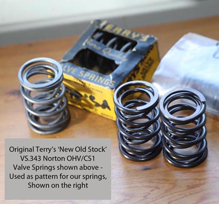 VS343 OHV/CS1 Valve Springs